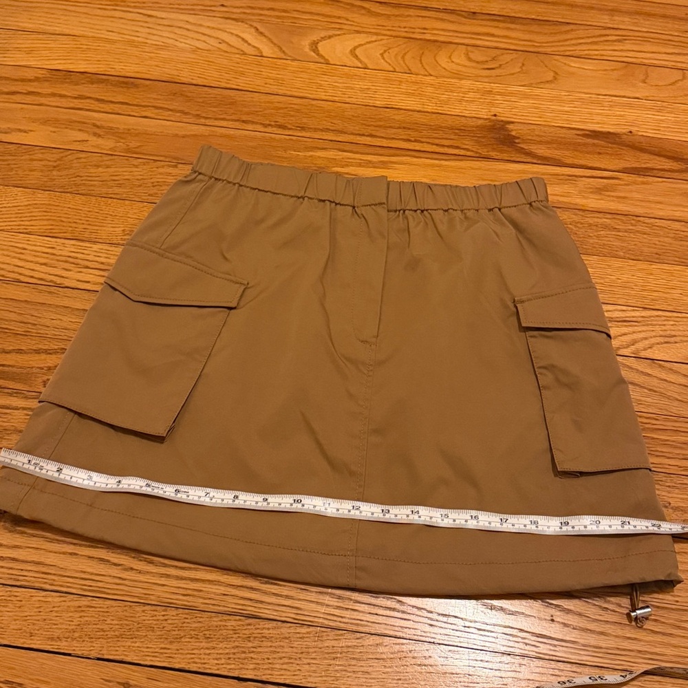 Babaton Aritzia Vessel Skirt Size 6 Tan Cargo Utility Mini new without tags - Picture 9 of 12